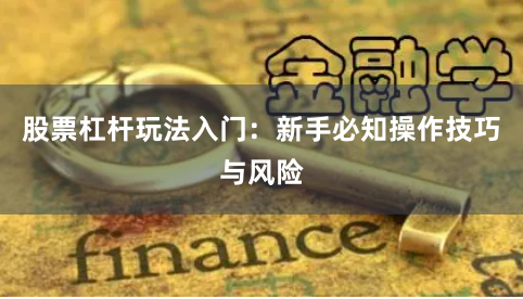 股票杠杆玩法入门：新手必知操作技巧与风险